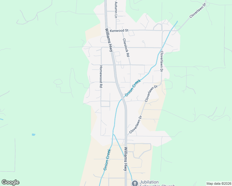 map of restaurants, bars, coffee shops, grocery stores, and more near 5580 Williams Highway in Grants Pass
