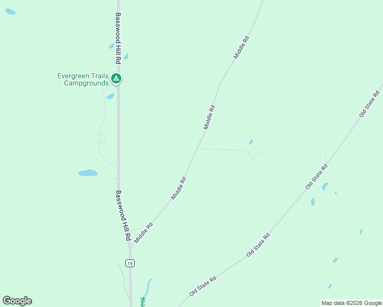 map of restaurants, bars, coffee shops, grocery stores, and more near 8354 Middle Road in Angelica