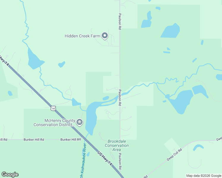 map of restaurants, bars, coffee shops, grocery stores, and more near 2317 Paulson Road in Harvard