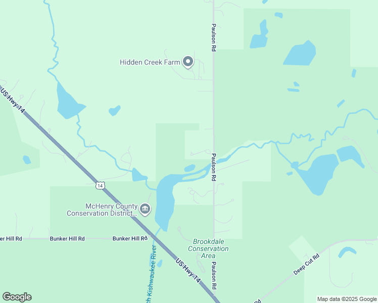 map of restaurants, bars, coffee shops, grocery stores, and more near 2317 Paulson Road in Harvard