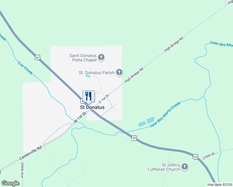 map of restaurants, bars, coffee shops, grocery stores, and more near 103 East 2nd Street in Bellevue
