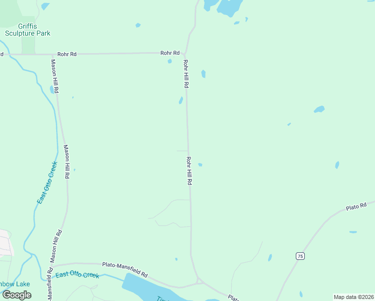 map of restaurants, bars, coffee shops, grocery stores, and more near 8390 Rohr Hill Road in East Otto