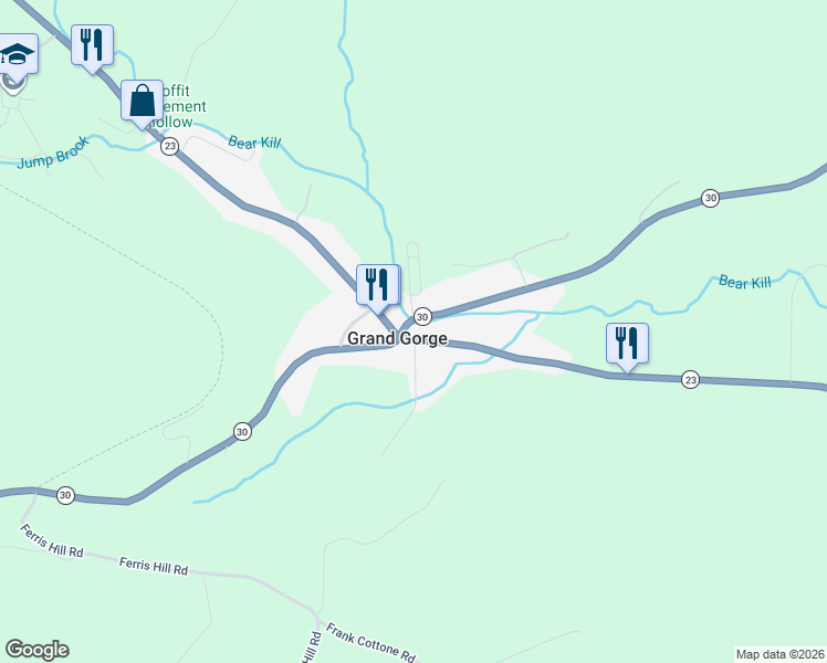 map of restaurants, bars, coffee shops, grocery stores, and more near in 