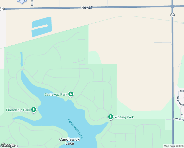 map of restaurants, bars, coffee shops, grocery stores, and more near 313 Rochester Road Northeast in Poplar Grove