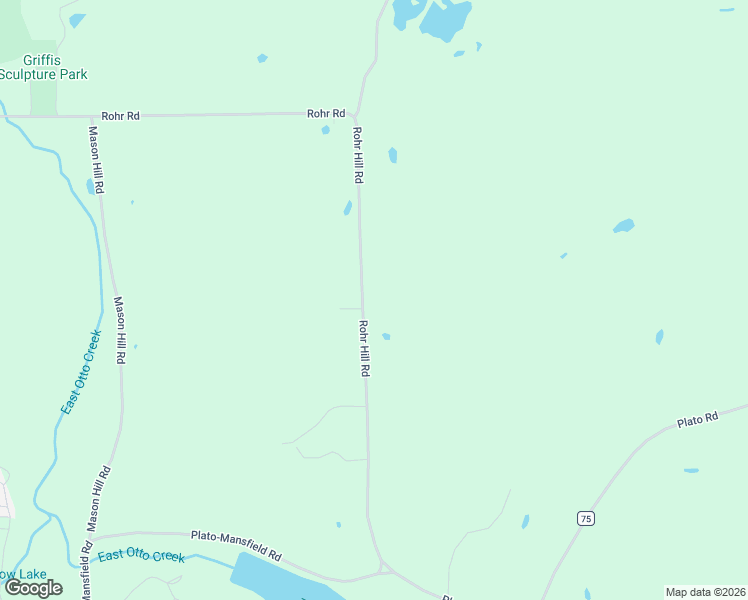 map of restaurants, bars, coffee shops, grocery stores, and more near 8390 Rohr Hill Road in East Otto