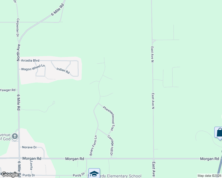 map of restaurants, bars, coffee shops, grocery stores, and more near 123 Old Lantern Trail in Battle Creek