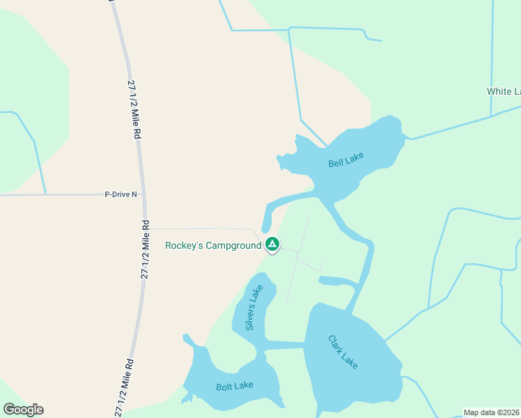 map of restaurants, bars, coffee shops, grocery stores, and more near 19822 27 1/2 Mile Road in Albion