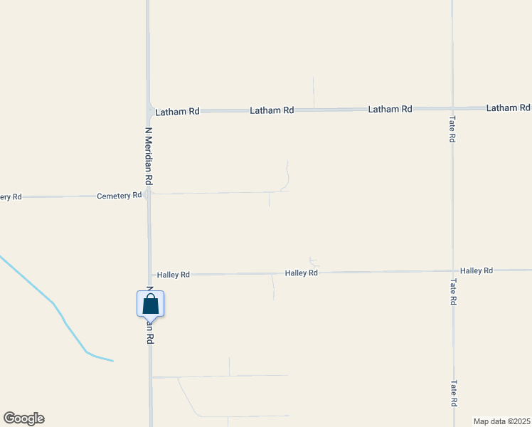 map of restaurants, bars, coffee shops, grocery stores, and more near 6644 Cemetery Road in Rockford