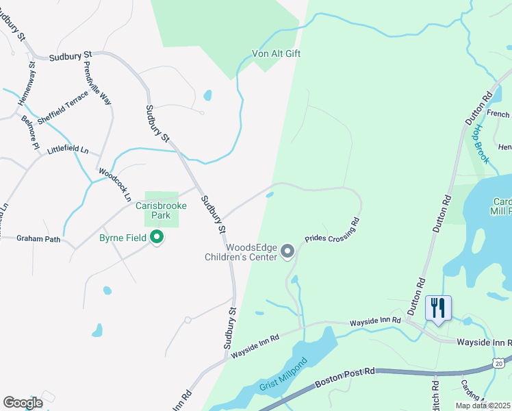 map of restaurants, bars, coffee shops, grocery stores, and more near 19 Carver Hill Road in Marlborough