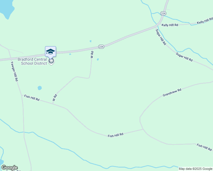 map of restaurants, bars, coffee shops, grocery stores, and more near 2700 West Road in Bradford