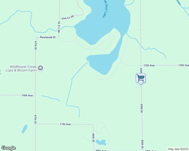 map of restaurants, bars, coffee shops, grocery stores, and more near 45459 15th Avenue in Bloomingdale