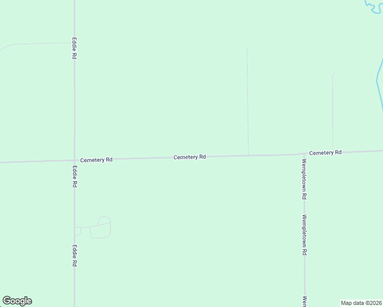 map of restaurants, bars, coffee shops, grocery stores, and more near 8983 Cemetery Road in Winnebago