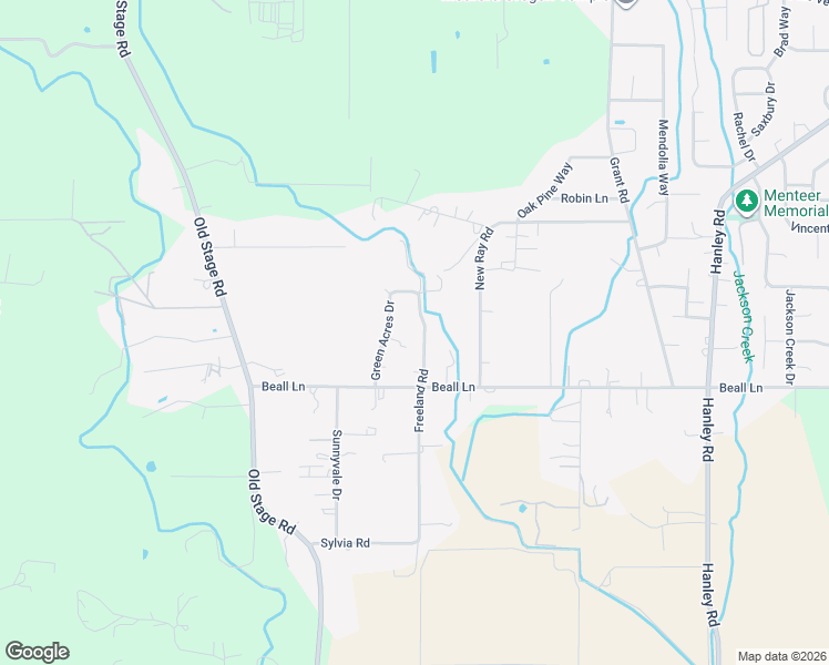 map of restaurants, bars, coffee shops, grocery stores, and more near 3328 Green Acres Drive in Central Point