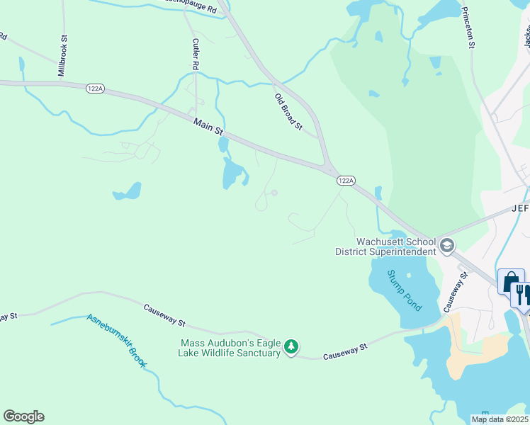 map of restaurants, bars, coffee shops, grocery stores, and more near 41 Country Hill Road in Holden