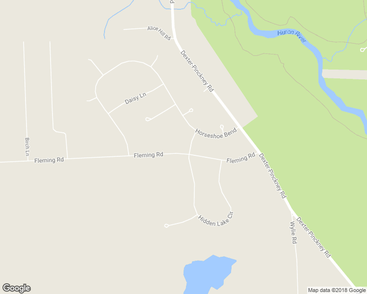 map of restaurants, bars, coffee shops, grocery stores, and more near 5335 Carriage Lane in Dexter