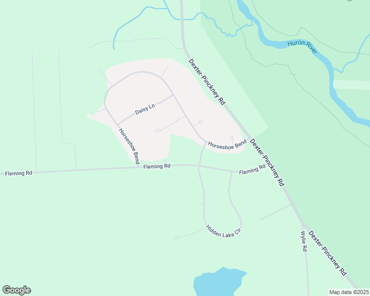 map of restaurants, bars, coffee shops, grocery stores, and more near 5335 Carriage Lane in Dexter