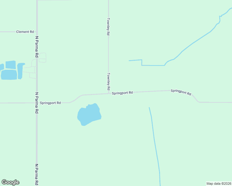 map of restaurants, bars, coffee shops, grocery stores, and more near 10663 Springport Road in Springport