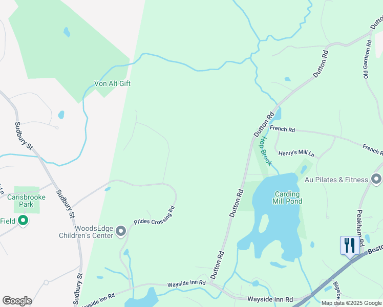map of restaurants, bars, coffee shops, grocery stores, and more near 28 Jack Pine Drive in Sudbury