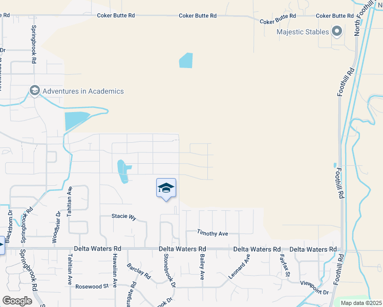 map of restaurants, bars, coffee shops, grocery stores, and more near McLoughlin Drive in Medford
