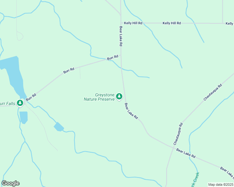map of restaurants, bars, coffee shops, grocery stores, and more near 8531 Bear Lake Road in Fredonia