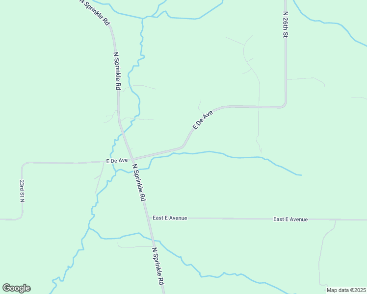 map of restaurants, bars, coffee shops, grocery stores, and more near 5494 East De Avenue in Kalamazoo