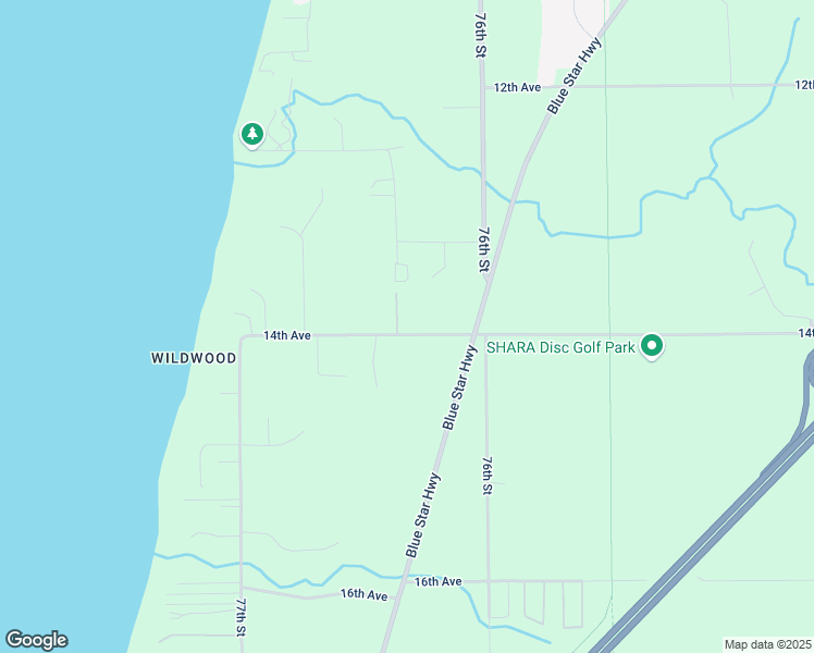 map of restaurants, bars, coffee shops, grocery stores, and more near 76314 14th Avenue in South Haven