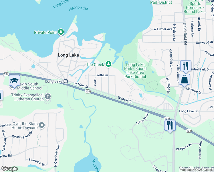 map of restaurants, bars, coffee shops, grocery stores, and more near 34684 Peterson Avenue in Ingleside
