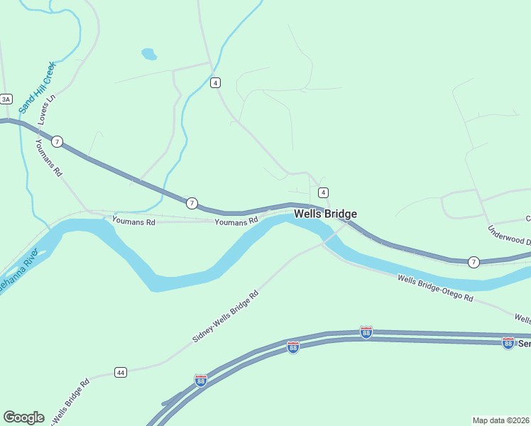 map of restaurants, bars, coffee shops, grocery stores, and more near 199 Youmans Rd in Wells Bridge