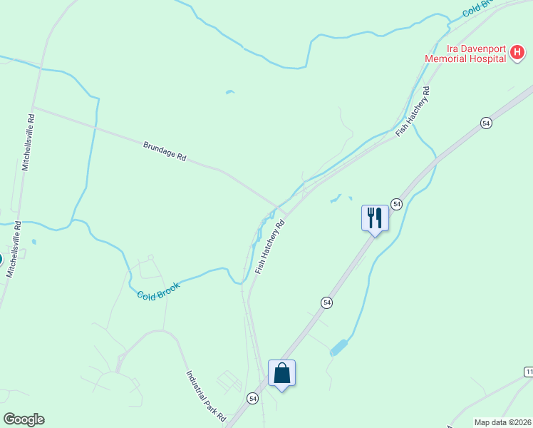 map of restaurants, bars, coffee shops, grocery stores, and more near 7017 Brundage Road in Bath
