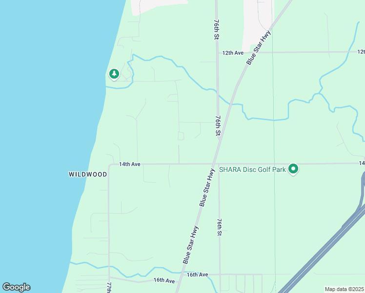 map of restaurants, bars, coffee shops, grocery stores, and more near 76314 14th Avenue in South Haven Charter Township