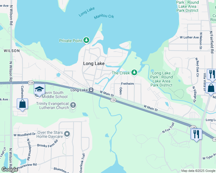 map of restaurants, bars, coffee shops, grocery stores, and more near 34788 North Holman Avenue in Ingleside
