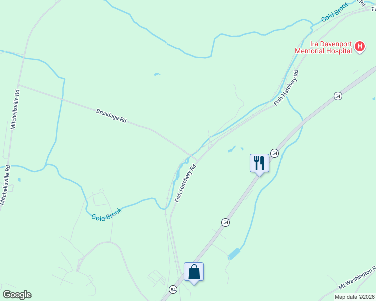 map of restaurants, bars, coffee shops, grocery stores, and more near 7017 Brundage Road in Bath