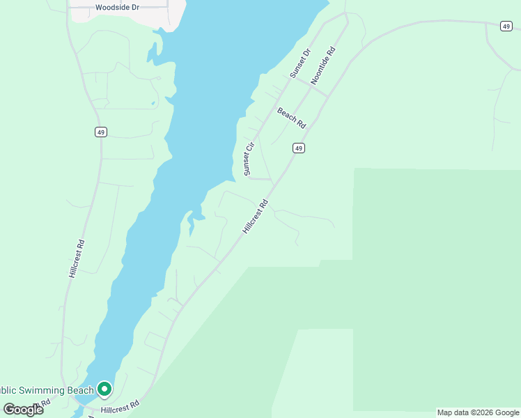 map of restaurants, bars, coffee shops, grocery stores, and more near 8013 County Road 49 in Caneadea