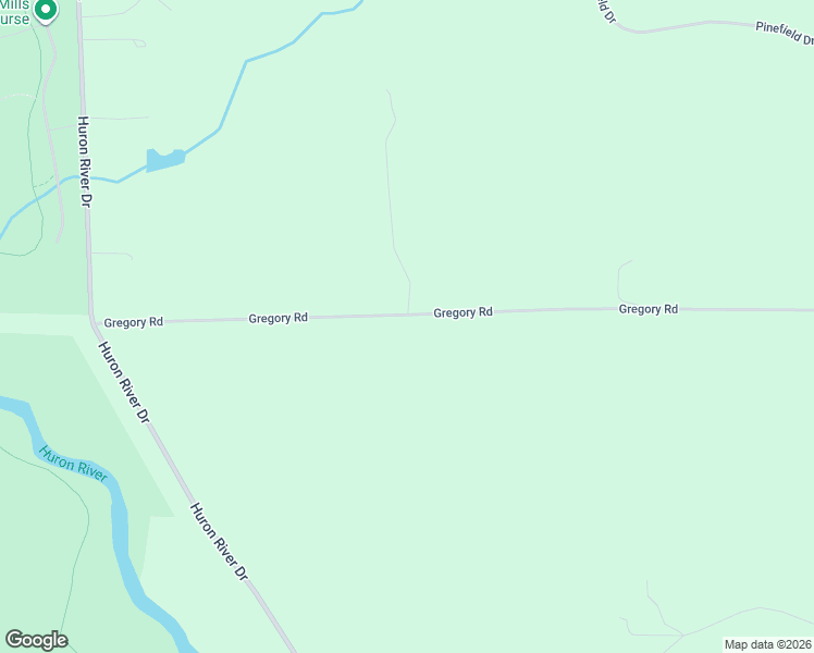 map of restaurants, bars, coffee shops, grocery stores, and more near 7861 Gregory Road in Dexter