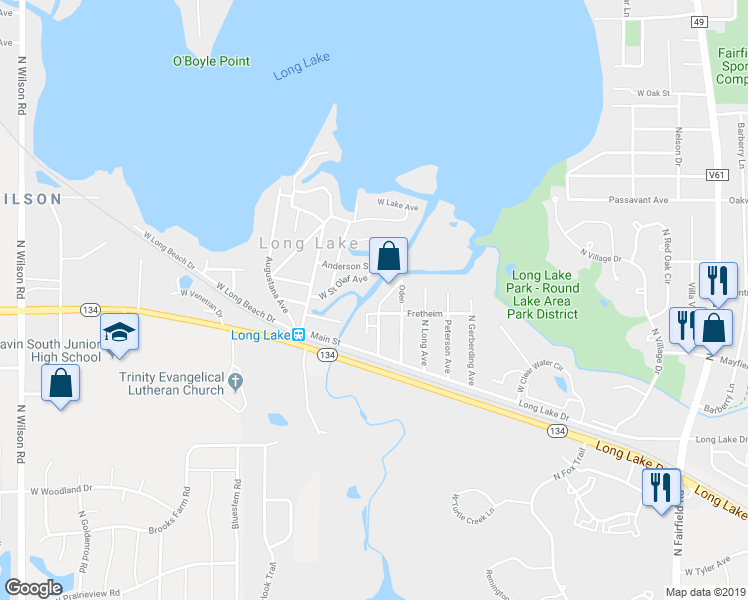 map of restaurants, bars, coffee shops, grocery stores, and more near 34788 North Holman Avenue in Ingleside