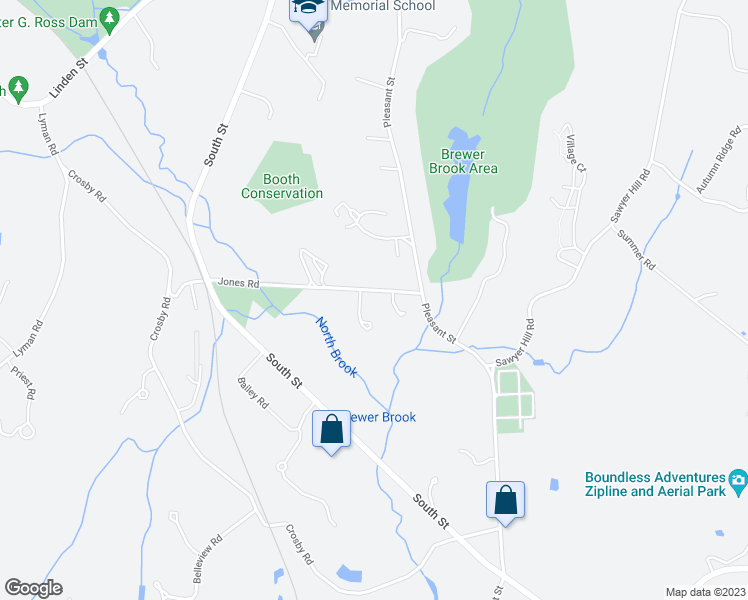 map of restaurants, bars, coffee shops, grocery stores, and more near 4 Coulson Road in Berlin