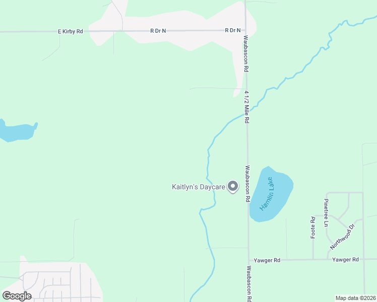 map of restaurants, bars, coffee shops, grocery stores, and more near 20463 Waubascon Road in Battle Creek