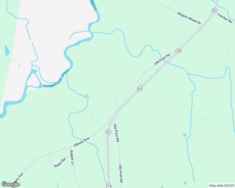 map of restaurants, bars, coffee shops, grocery stores, and more near 1013 Old Post Road in Kinderhook