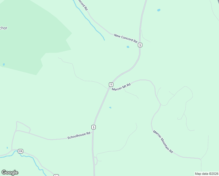 map of restaurants, bars, coffee shops, grocery stores, and more near 26 Mercer Mount Road in East Chatham