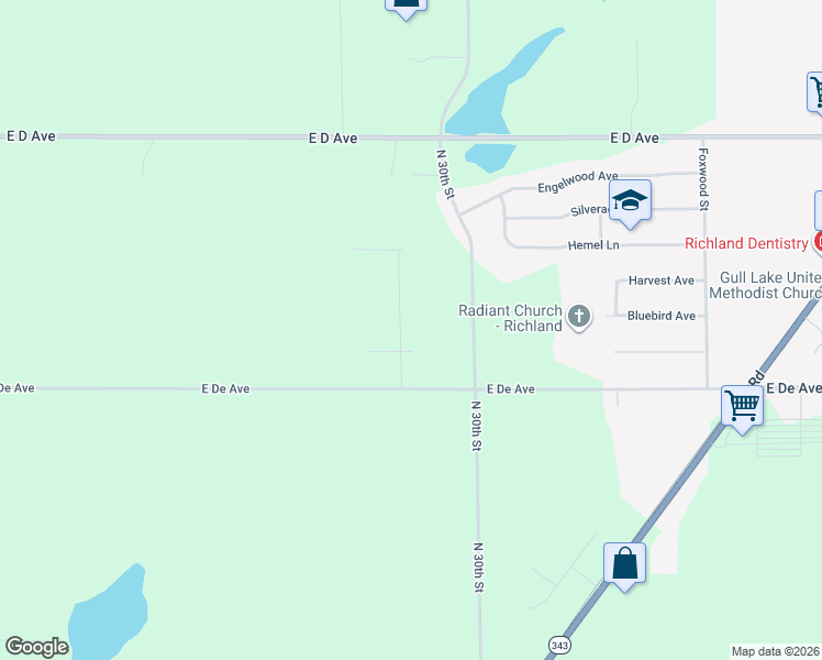 map of restaurants, bars, coffee shops, grocery stores, and more near 7610 Cottonwood in Richland