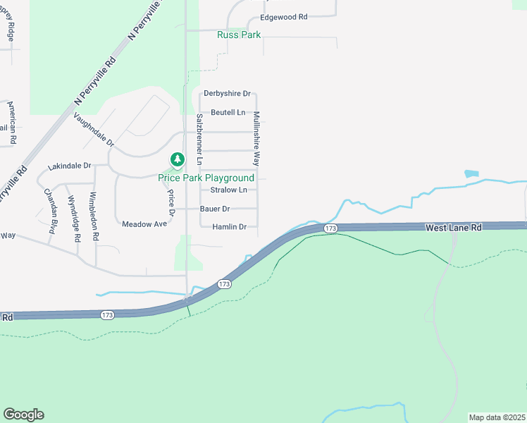 map of restaurants, bars, coffee shops, grocery stores, and more near 7069 Mullinshire Way in Machesney Park