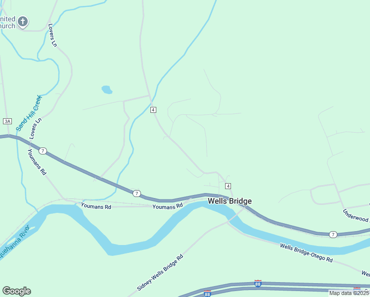 map of restaurants, bars, coffee shops, grocery stores, and more near in Wells Bridge