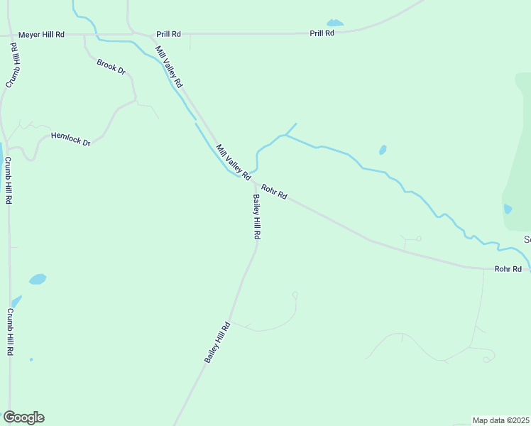 map of restaurants, bars, coffee shops, grocery stores, and more near 1 Bailey Hill Road in East Otto