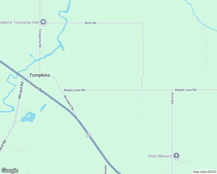 map of restaurants, bars, coffee shops, grocery stores, and more near 7550 Maple Lane Road in Rives Junction