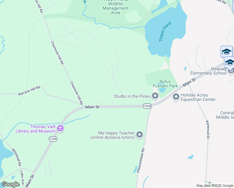 map of restaurants, bars, coffee shops, grocery stores, and more near 374 Main Street in Rutland