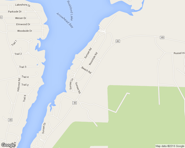 map of restaurants, bars, coffee shops, grocery stores, and more near County Road 49 in Caneadea