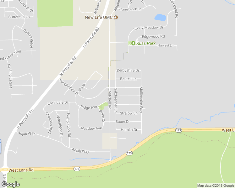 map of restaurants, bars, coffee shops, grocery stores, and more near 3024 Merseyshire Lane in Machesney Park