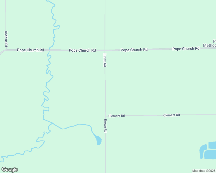 map of restaurants, bars, coffee shops, grocery stores, and more near 9761 Brown Road in Springport