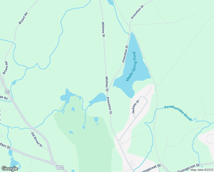 map of restaurants, bars, coffee shops, grocery stores, and more near 17 Whitney Street in Holden