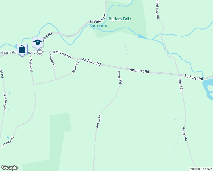 map of restaurants, bars, coffee shops, grocery stores, and more near 11 Arnold Road in Pelham